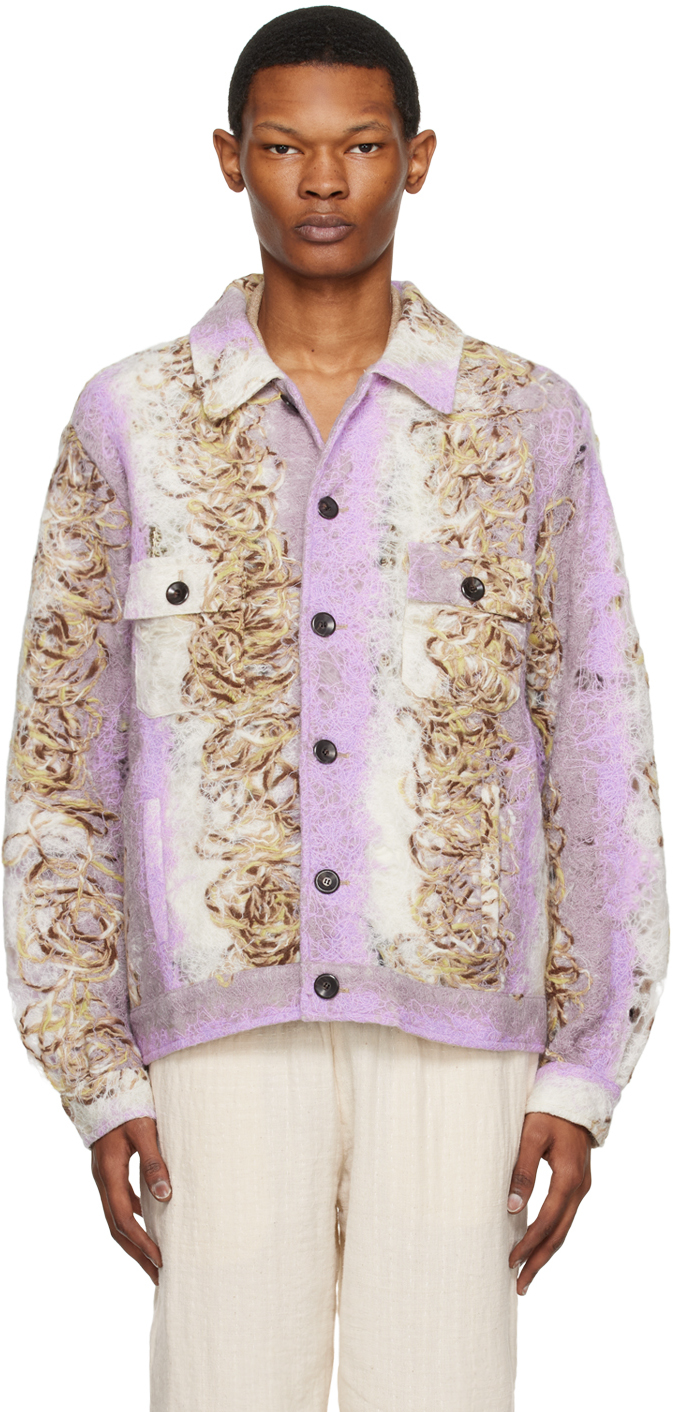 VITELLI PURPLE BUTTON SHIRT