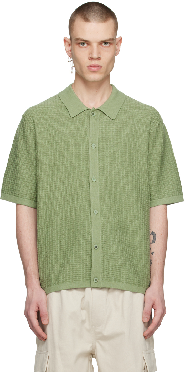 Samsøe Samsøe Green Derek Shirt