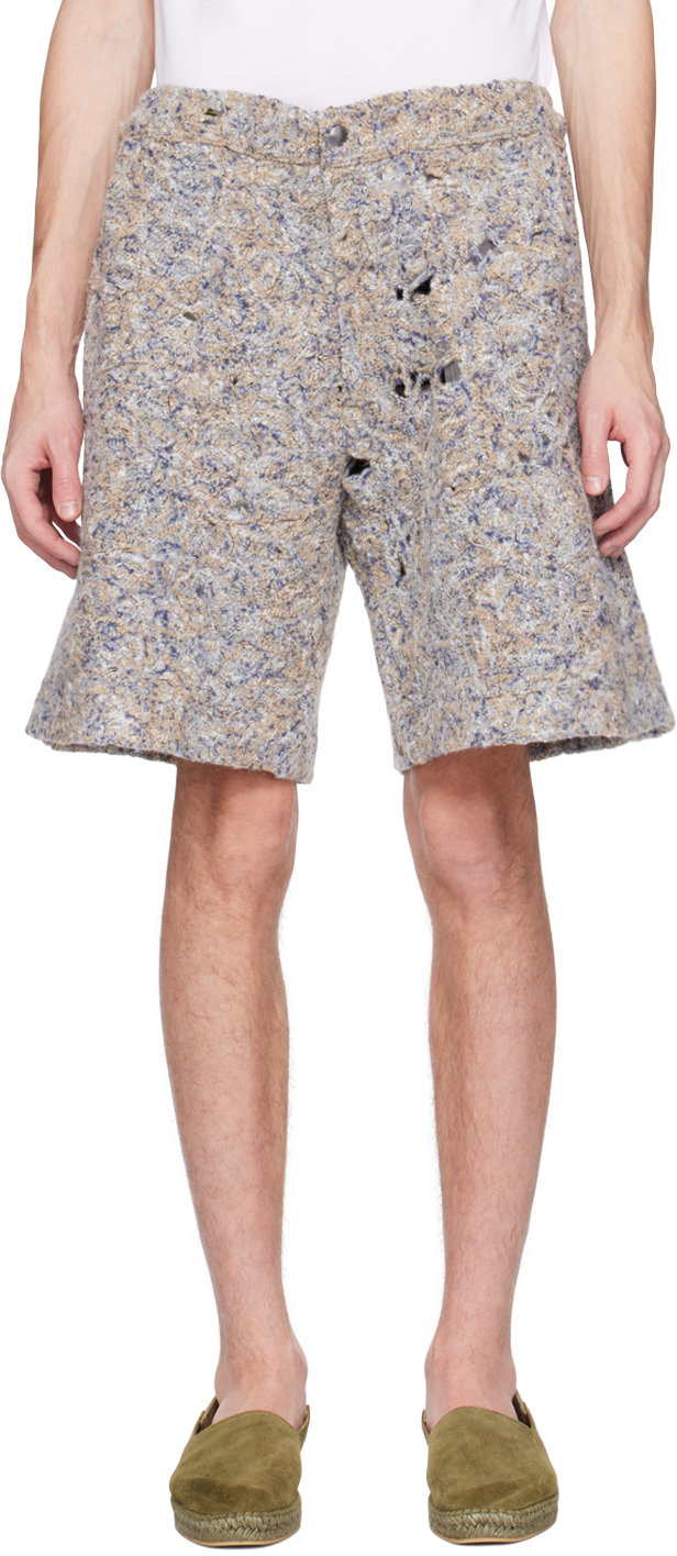 SSENSE Exclusive Beige Shorts by VITELLI on Sale