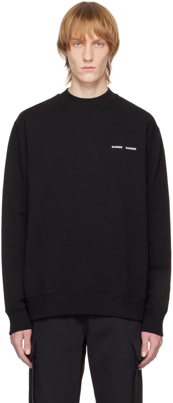 Samsã¸e Samsã¸e Black Norsbro Sweatshirt In Clr000021 Black