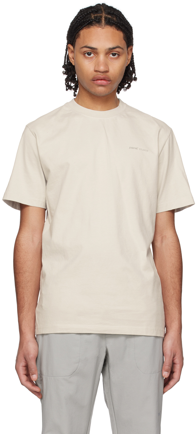 Parel Studios Off-white Studios T-shirt In Bone White