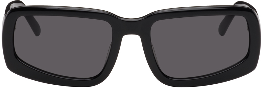 A Better Feeling Soto-ii Black Acetate Sunglasses