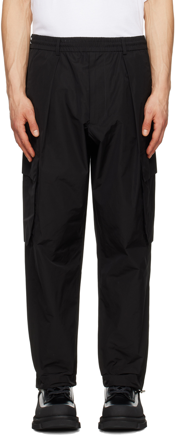 Lownn: Black Plain Cargo Pants | SSENSE UK