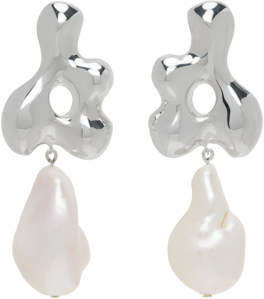AGMES Silver Simone Bodmer-Turner Edition Bodmer Earrings