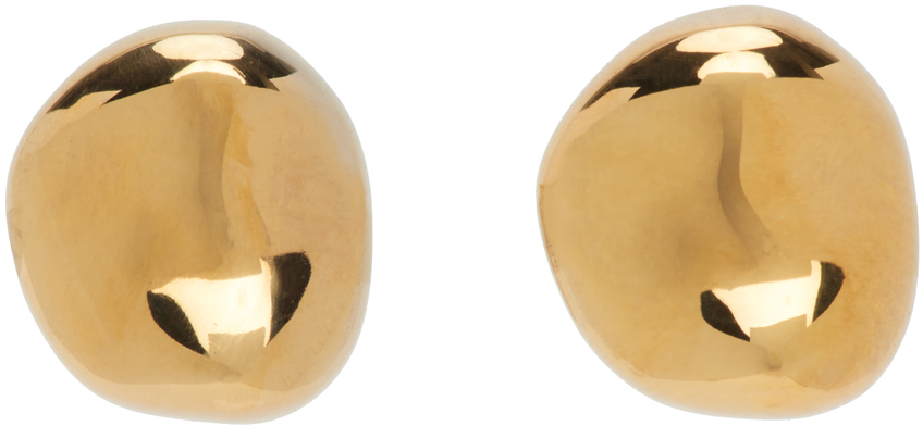 Agmes Gold Small Gia Earrings