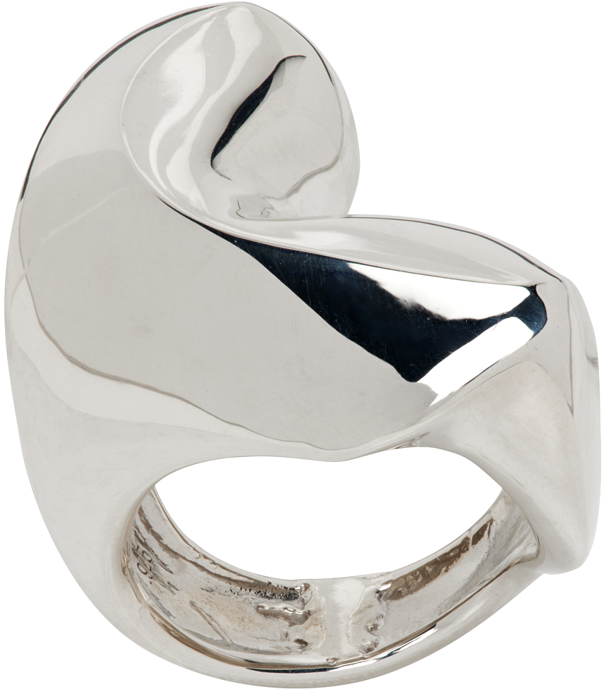 AGMES Silver Simone Bodmer-Turner Edition Turner Ring