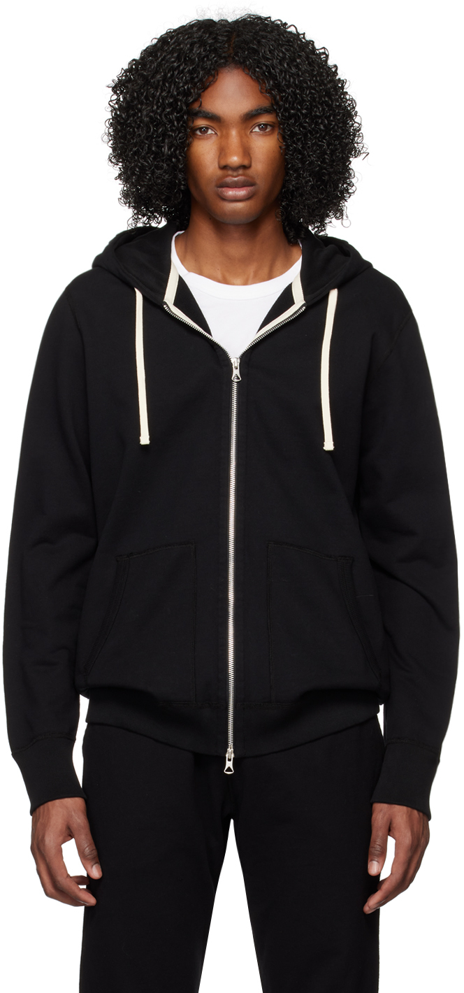 REIGNING CHAMP BLACK FULL ZIP HOODIE