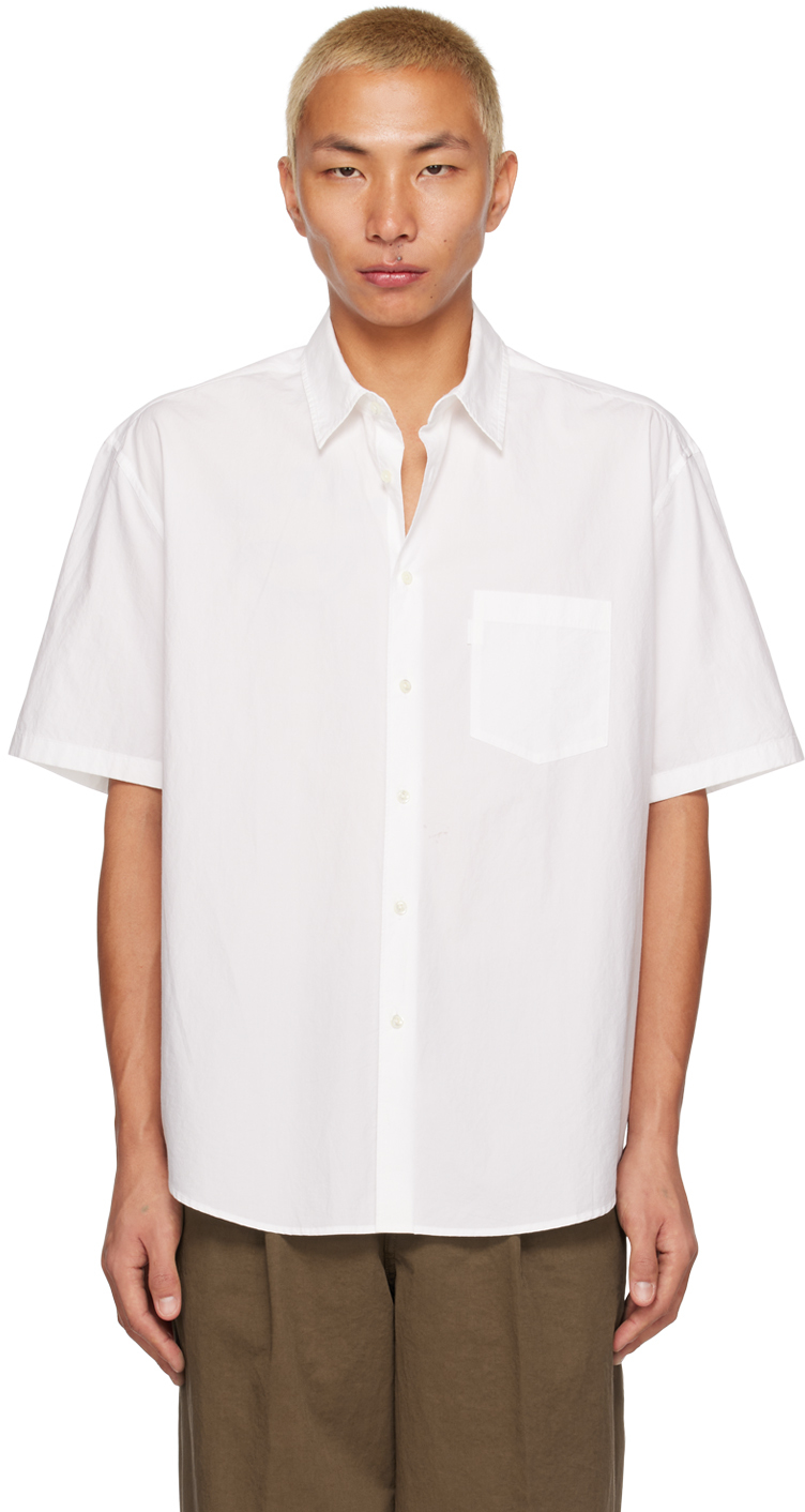 POTTERY: White Comfort Shirt | SSENSE