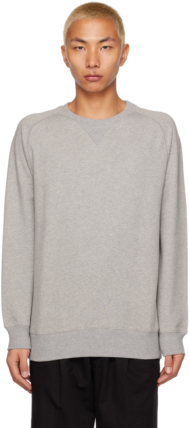 Pottery Grey Comfort Sweatshirt In Mid Grey
