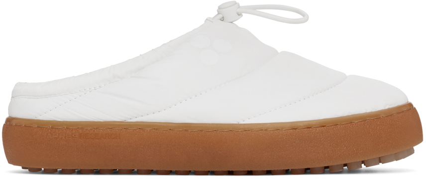 SSENSE Exclusive White Alpha Slippers