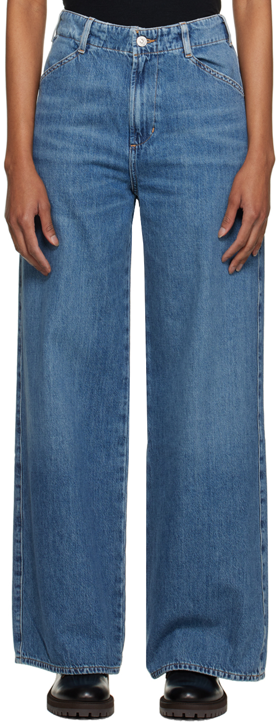 CITIZENS OF HUMANITY BLUE PALOMA JEANS