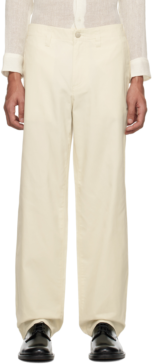 Berner Kühl Off-White Daily Trousers