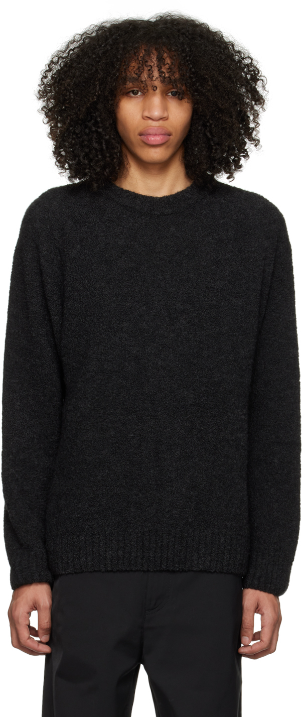 Berner Kühl Gray Exposed Seam Sweater