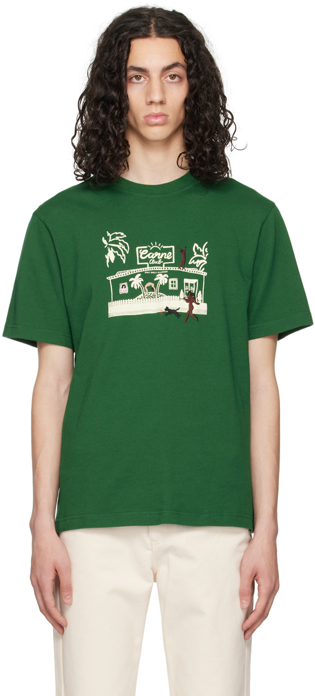 Carne Bollente Green 'Carne Club' T-Shirt