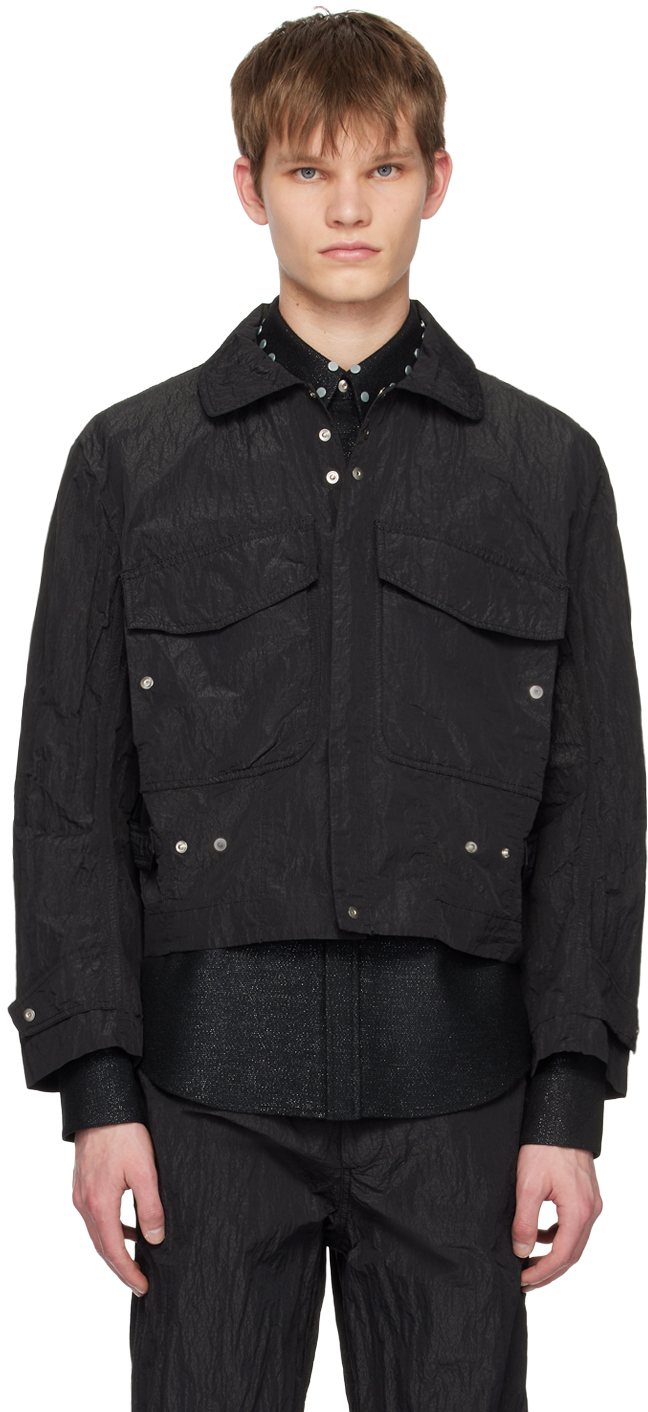 omar afridi 23ss denim coverall blouson - agedor.ma