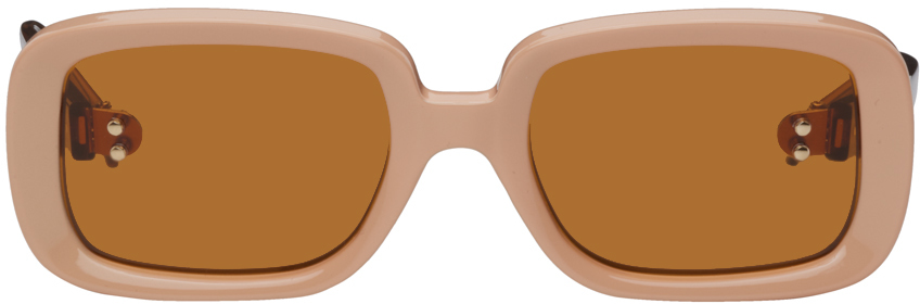 Doublet Beige Flame Sunglasses