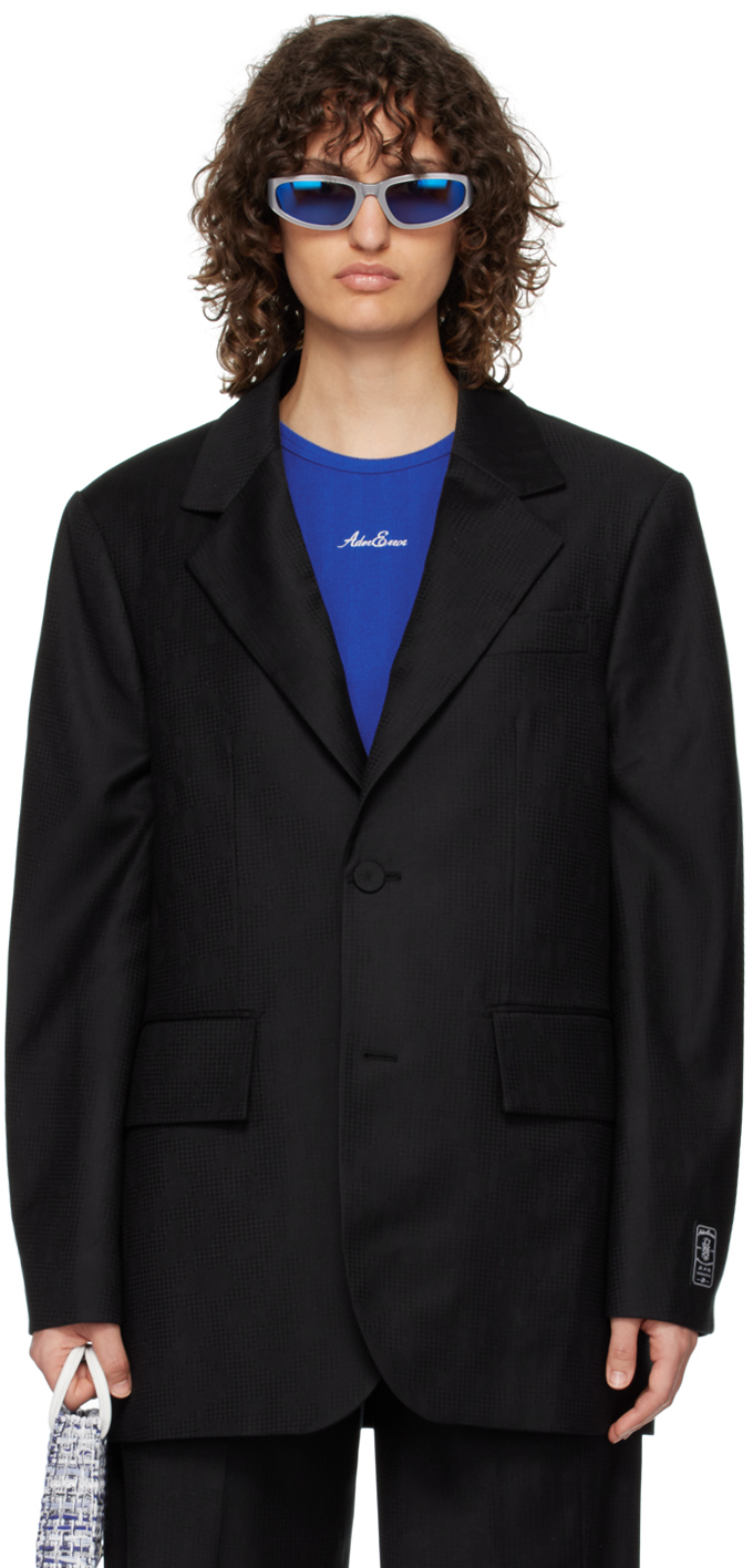 Black Single-Breasted Blazer