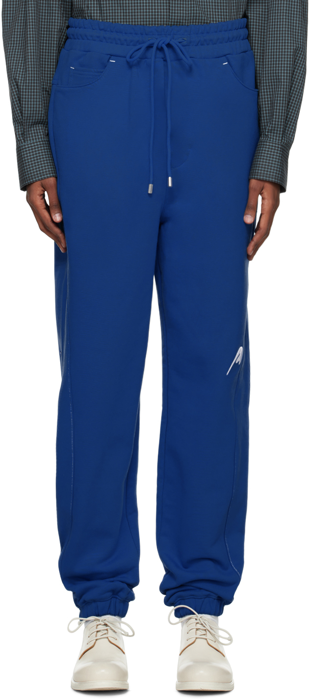 Blue A-Peec Lounge Pants by ADER error on Sale