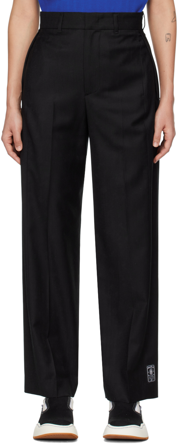 ADER error: Black Aoker Trousers | SSENSE