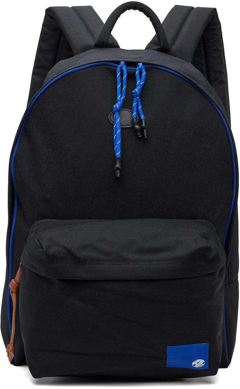ADER error: Black Logo Backpack | SSENSE