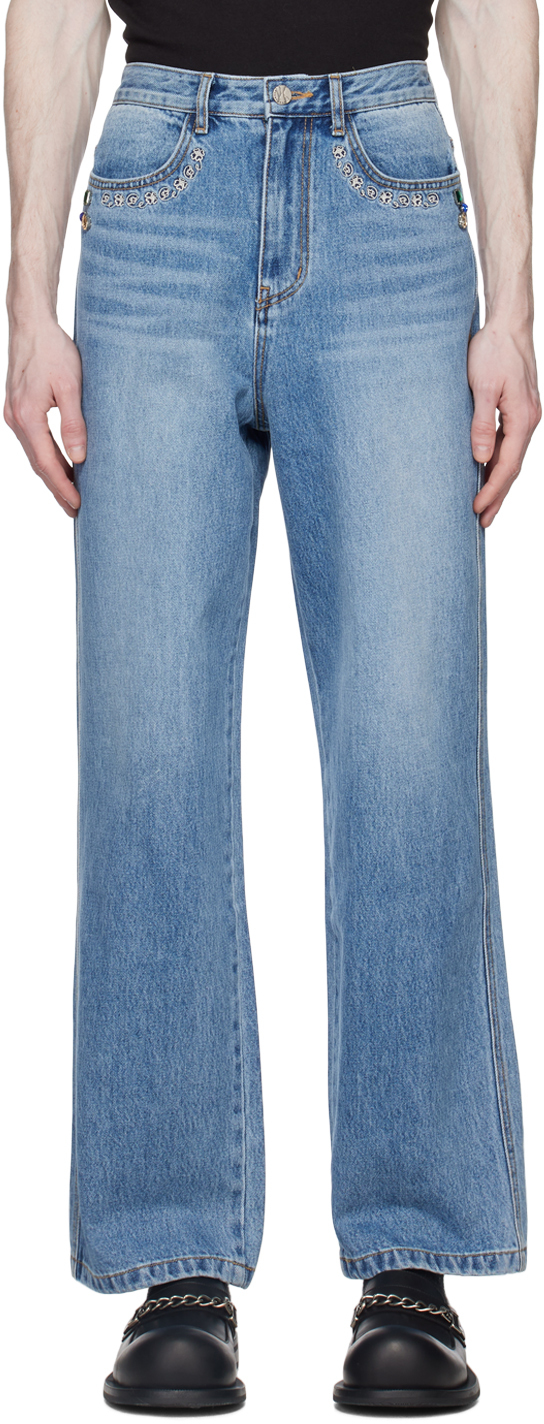 Blue Gem Jeans by ADER error on Sale