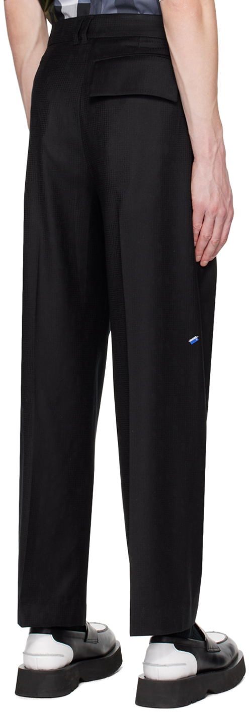 ADER error Navy Pleated Trousers