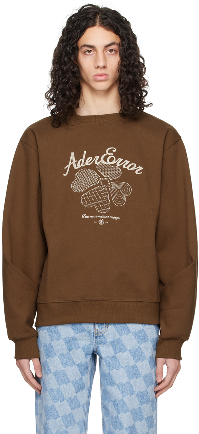 ADER error: Brown Tever Sweatshirt | SSENSE