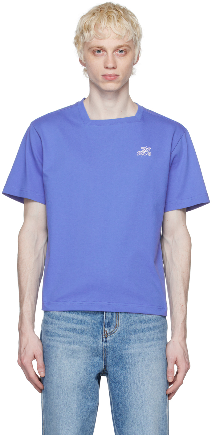 Ader Error Blue Dancy T-shirt