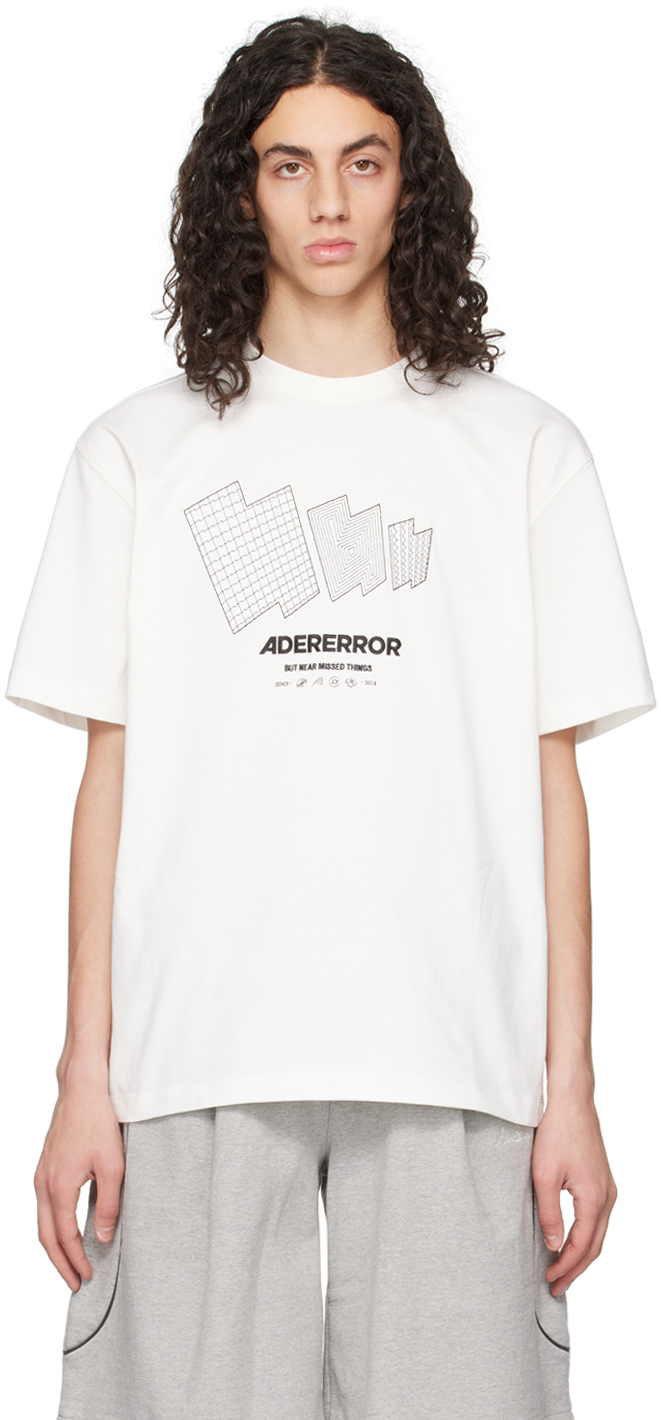 Ader Error White Tts T-shirt