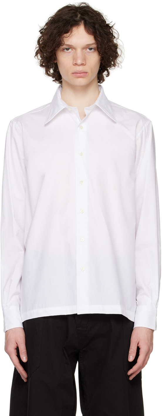 Factor's: White Button Shirt | SSENSE