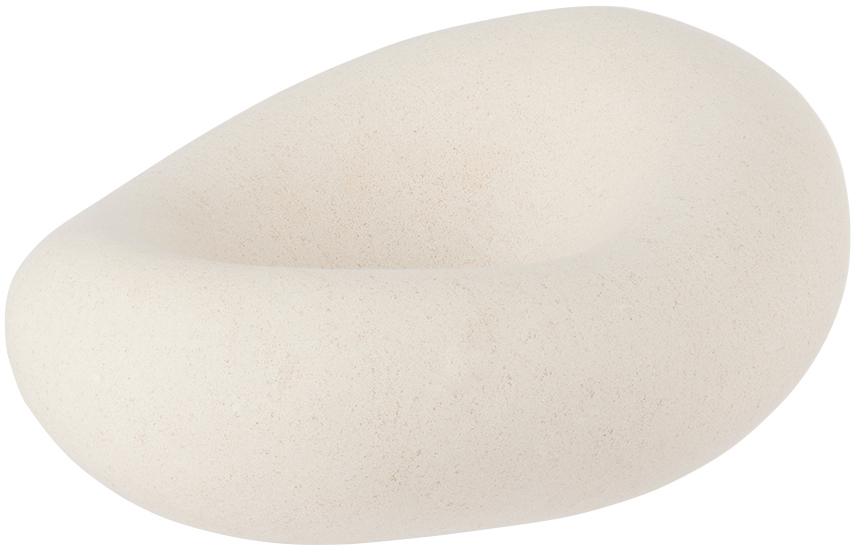 Montana Labelle Lifestyle White Lov Jelly Bean Bowl In White Limestone