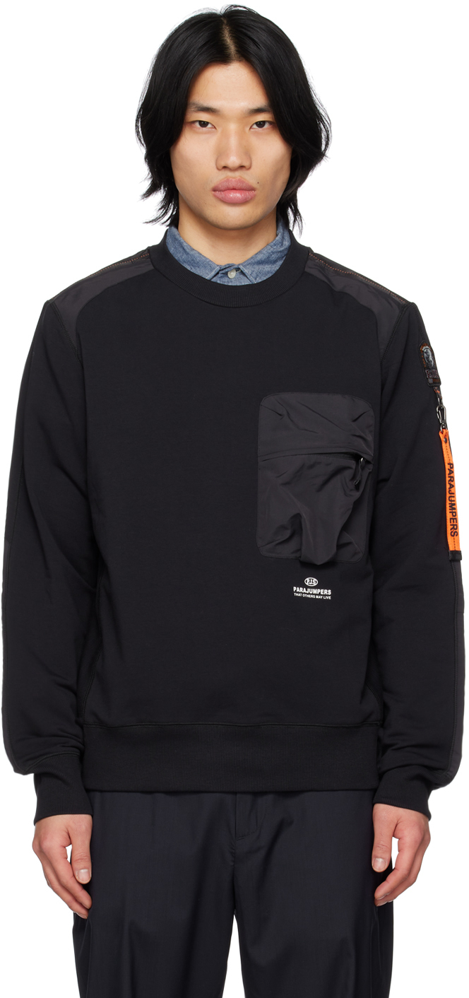 Parajumpers: Black Sabre Sweatshirt | SSENSE