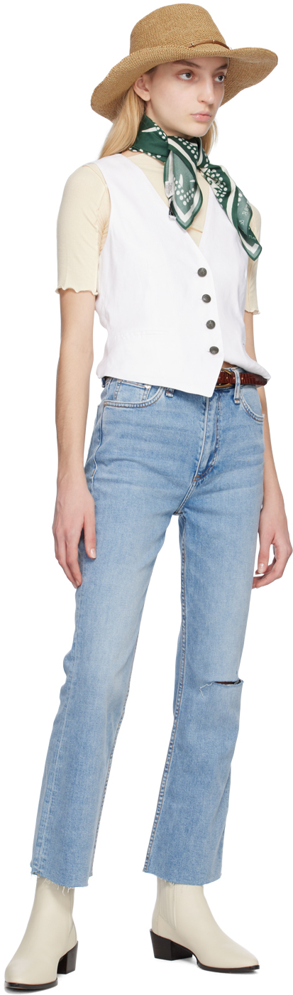 Rag & Bone Brown Mini League Belt In Cognaccr