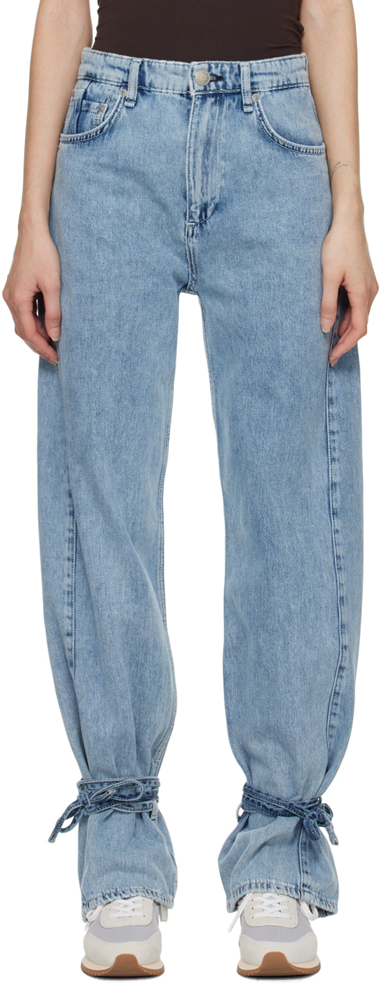 Blue Splice Jeans