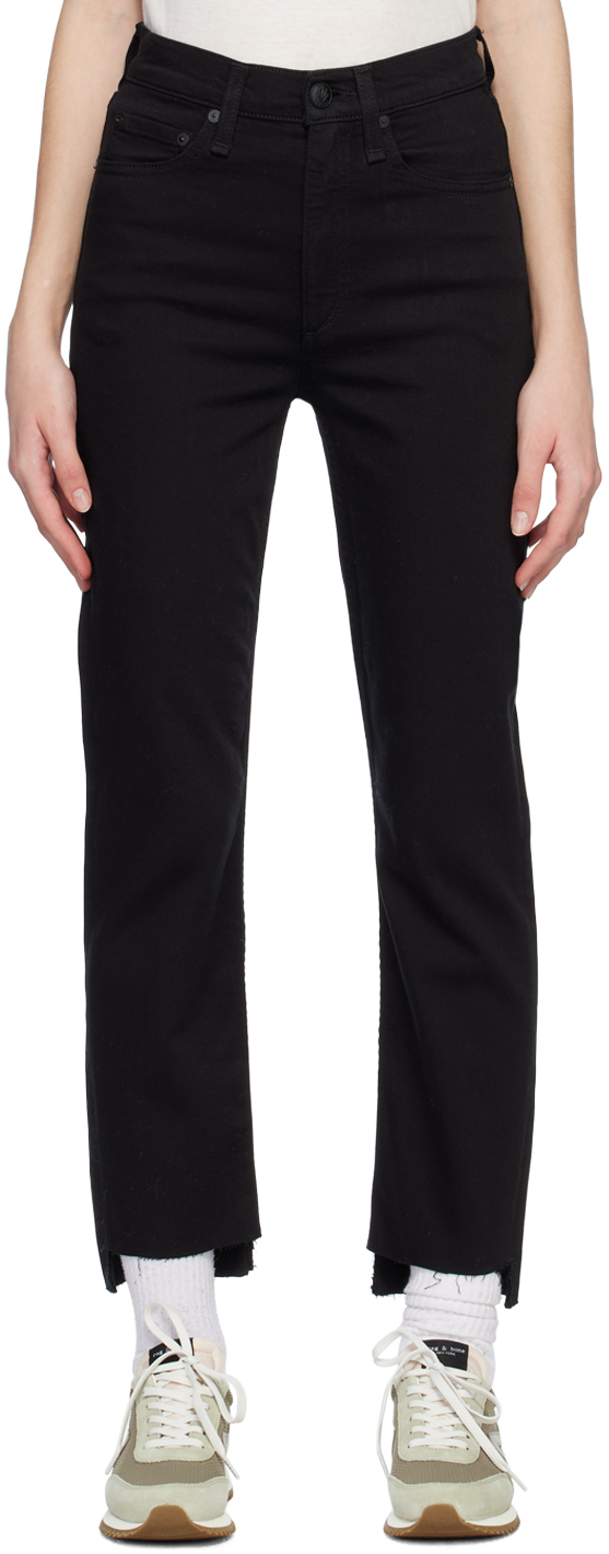 Black rag and bone jeans cheap