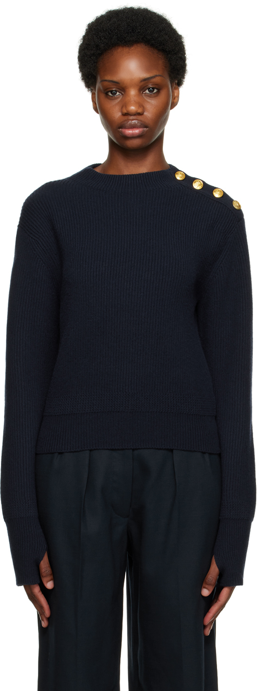 RAG & BONE NAVY NANCY SWEATER