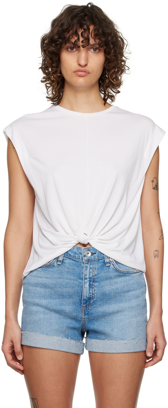 Shop Rag & Bone White Jenna T-shirt
