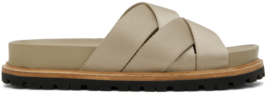 【関税込み】rag & bone カーキ Park スライド Khaki Park Slides by rag & bone on Sale