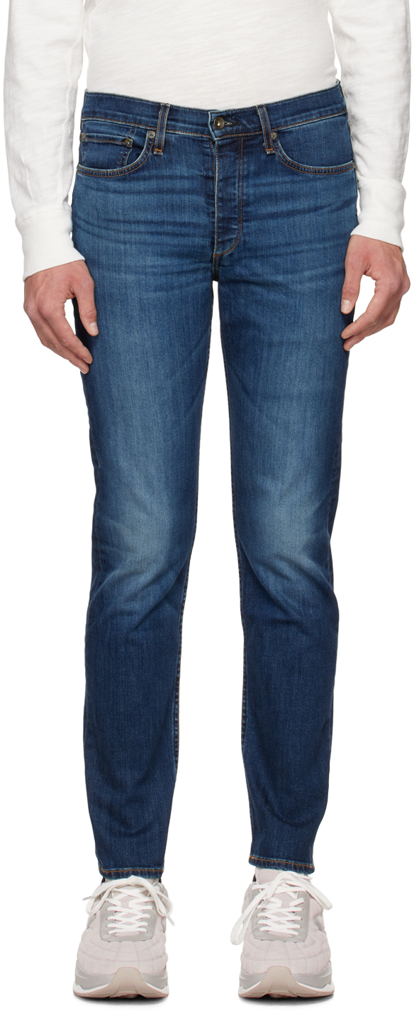 Monogram' BARA slim-fit jeans, Men's