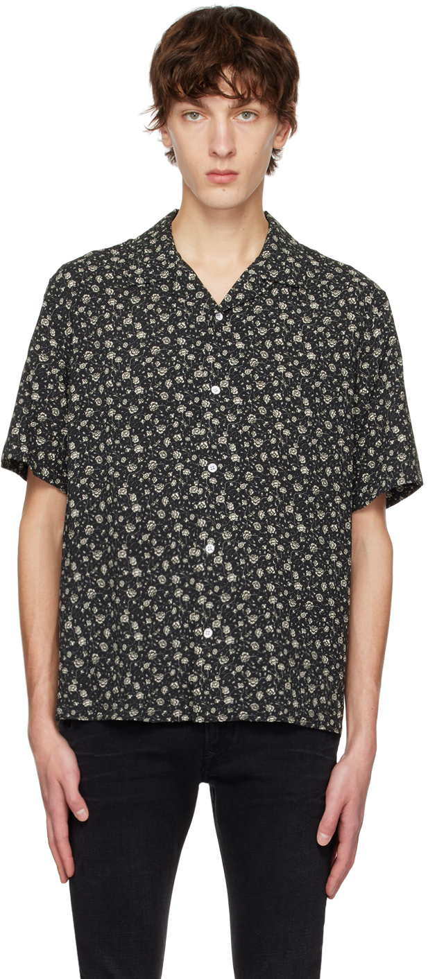 rag & bone: Black Avery Shirt | SSENSE