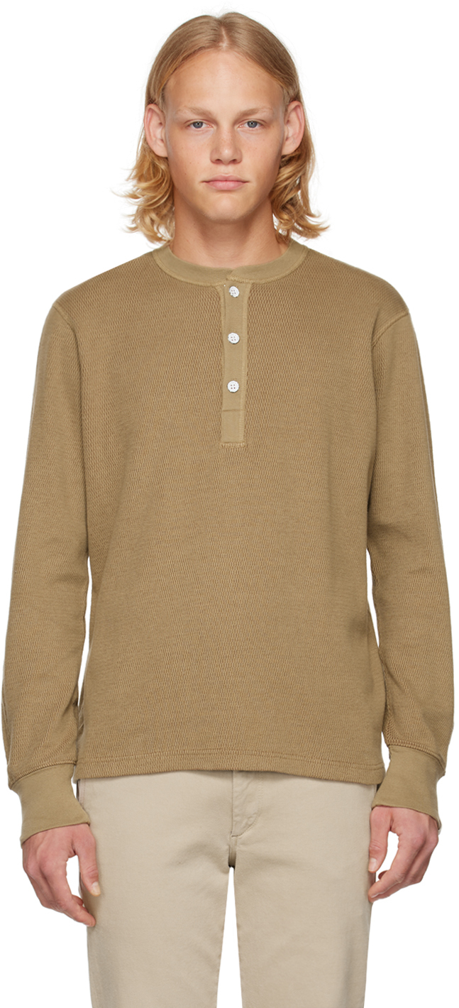 Beige Collin Henley