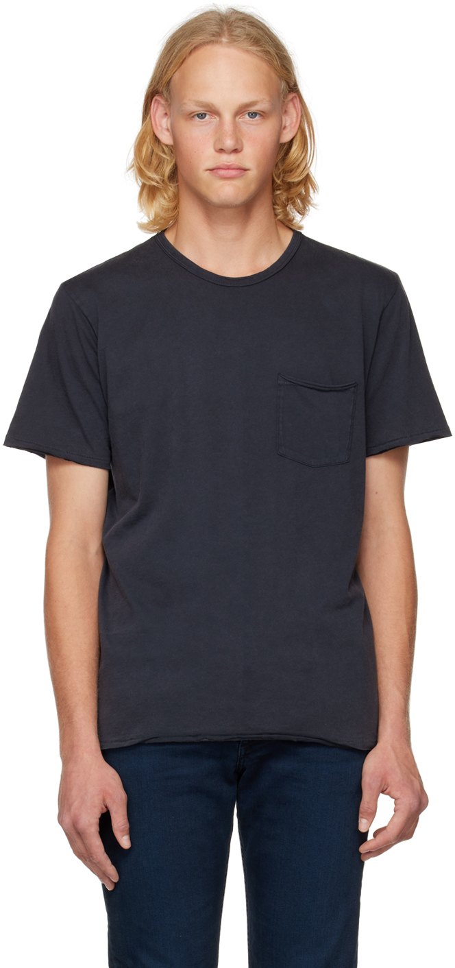 Purple Organic Cotton Long Sleeve T-Shirt Ssense Uomo Abbigliamento Top e t-shirt Top 