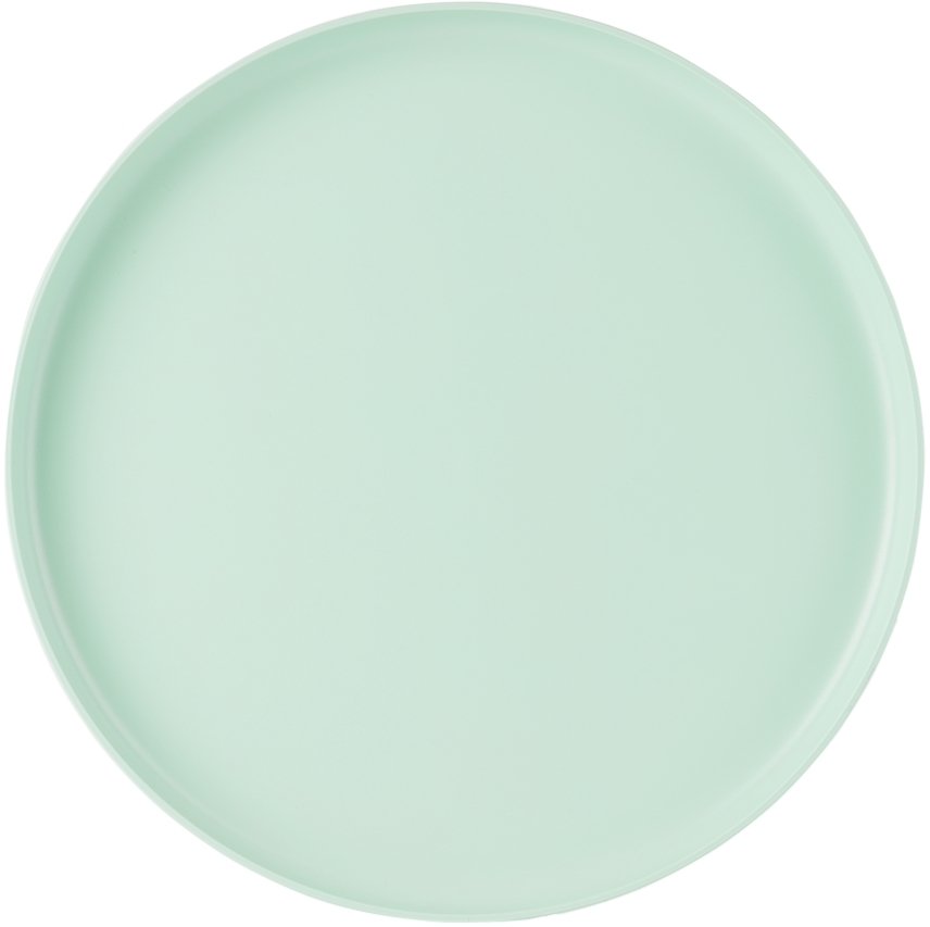 Vitra Colour-block Trays (set Of 3) In Green