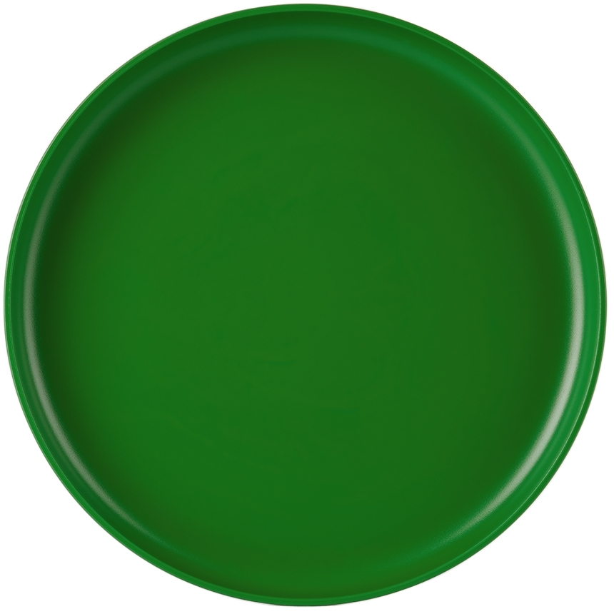 Vitra Colour-block Trays (set Of 3) In Green
