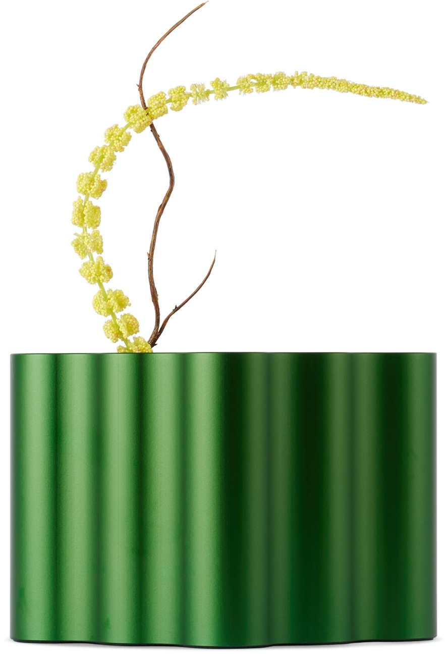 Vitra Green Small Nuage Vase In Ivy