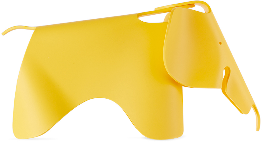 Vitra Yellow Small Eames Elephant In Buttercup