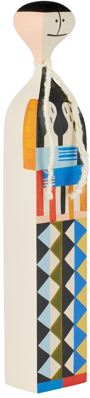 Vitra Multicolor Wooden Doll No. 5 Figurine In No. 5