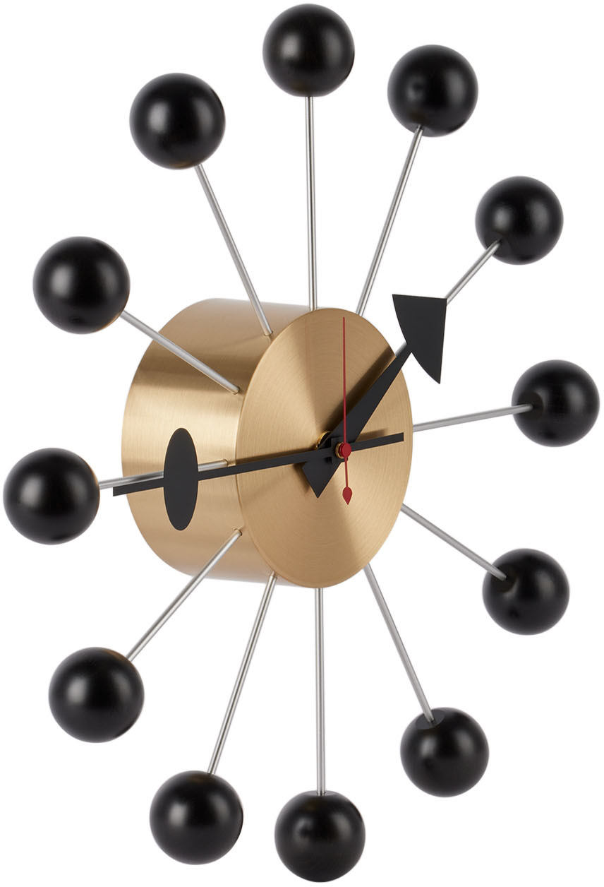  Vitra Black Ball Clock 