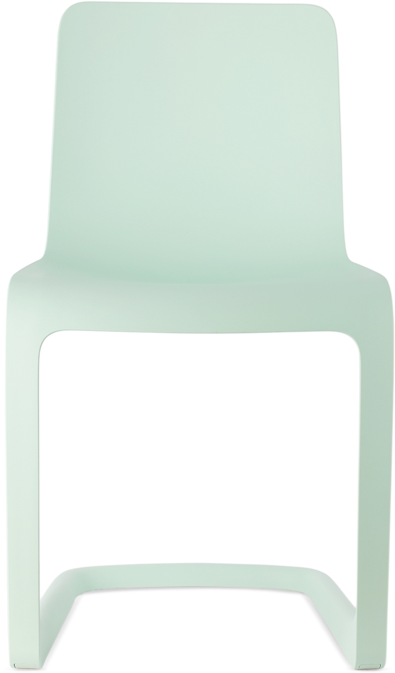 Vitra Blue Evo-c Chair In Light Mint