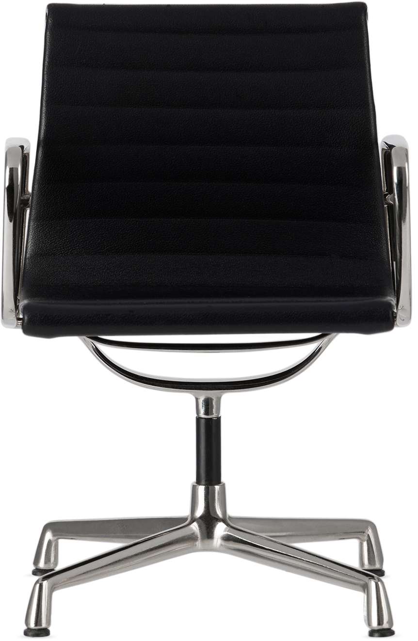 Vitra Black Aluminium Chair Miniature In Eames, 1958
